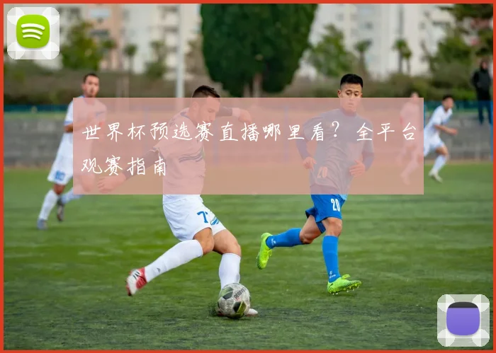 世界杯预选赛直播哪里看?全平台观赛指南