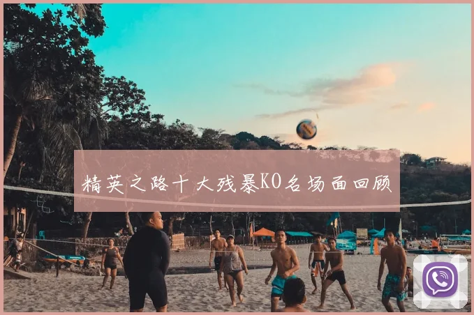 精英之路十大残暴KO名场面回顾